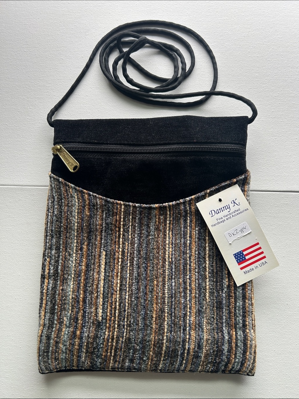 NEW Danny K. Tapestry Crossbody Bag